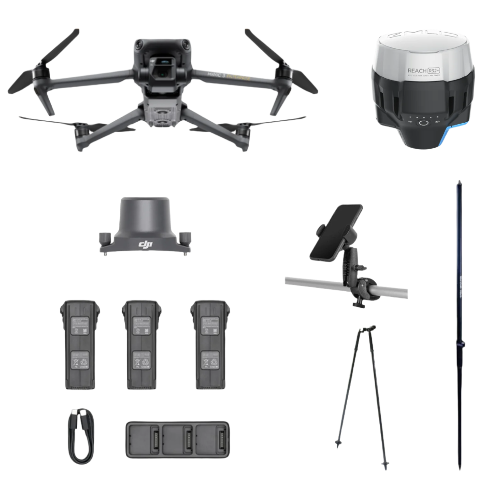 Mavic3ERTKKitwithNTRIPwithEmlidReachforGCPs_1_39bf4bde-524c-42c8-ac4e-6d69df1bfe6b Mavic 3E RTK Kit for NTRIP + RS2 for GCPs - Image 1