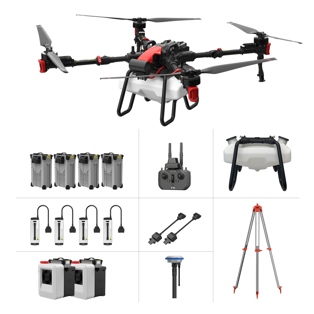 XAGP100Pro60Llite_4B4CwPCK_Kit XAG P100 Pro 60L lite (4B4C w PCK) Kit - Image 1