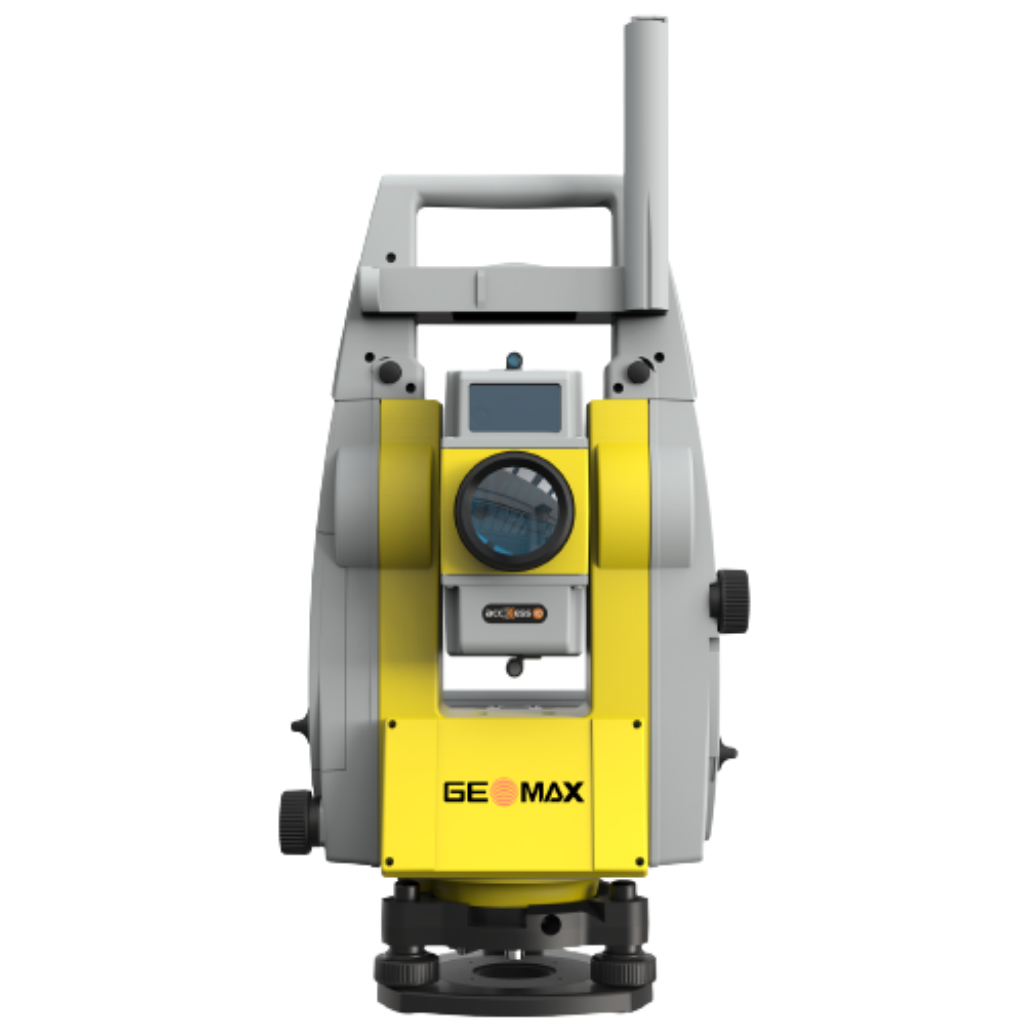 Zoom75_Front_with_BT_handle-removebg-preview GeoMax Zoom75 Robotic Total Station - Image 1